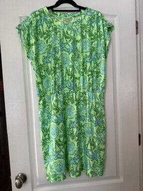 Lily Pulitzer soft easy beautiful green dress